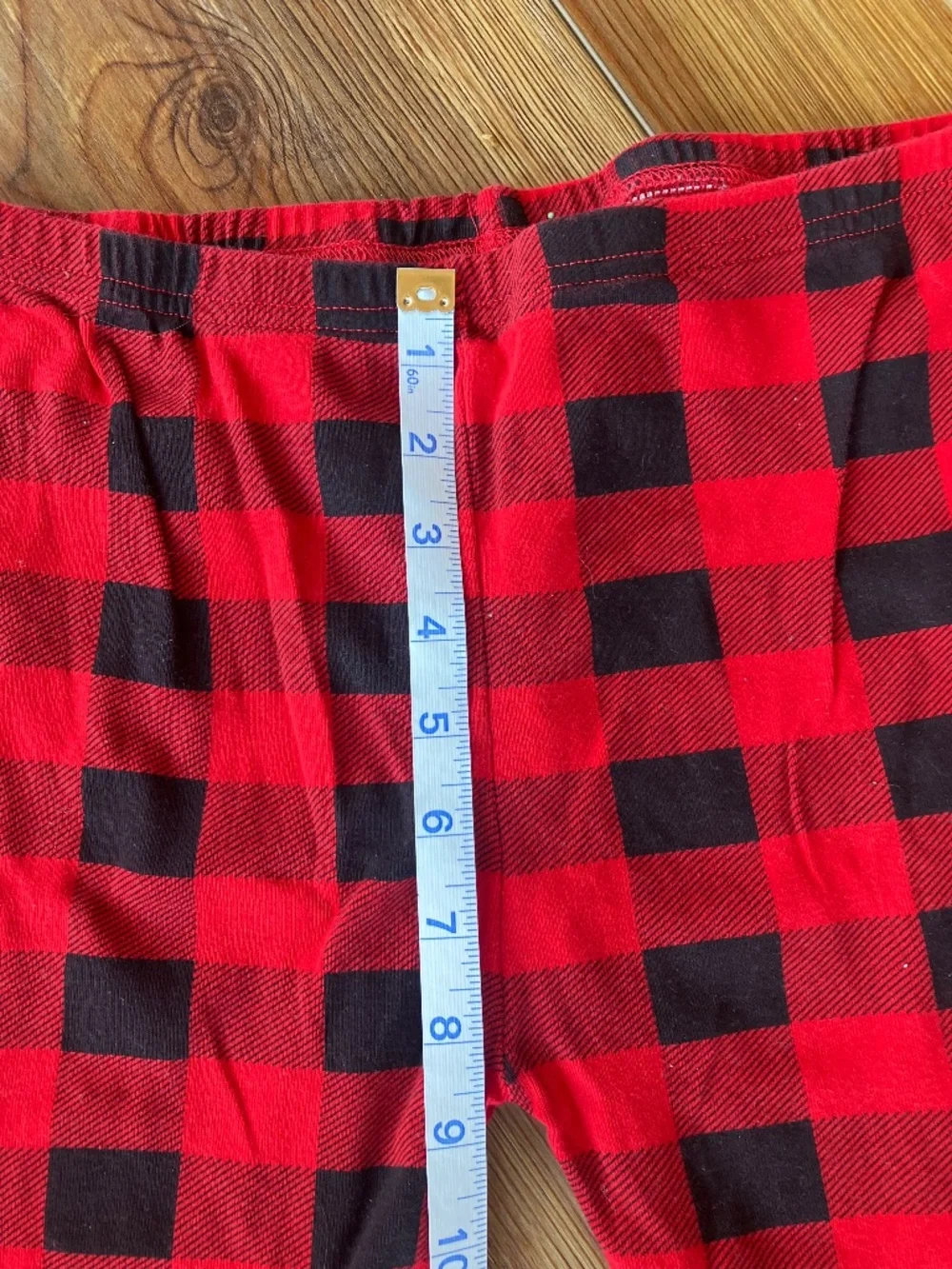 Boys, Pajama Set, Size L (16 small) Plaid Truck with Tree on Gray Little Pajamas